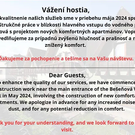 Akvamarin 4* Bešeňová